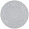 Safavieh 5 x 5 ft. Cape Cod Round Area Rug, Grey CAP225F-5R - alternate 1